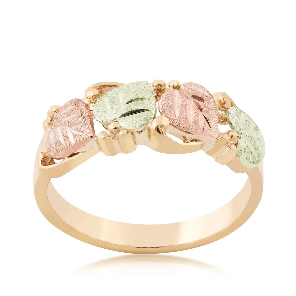 Black Hills Gold 4-Leaf Ring